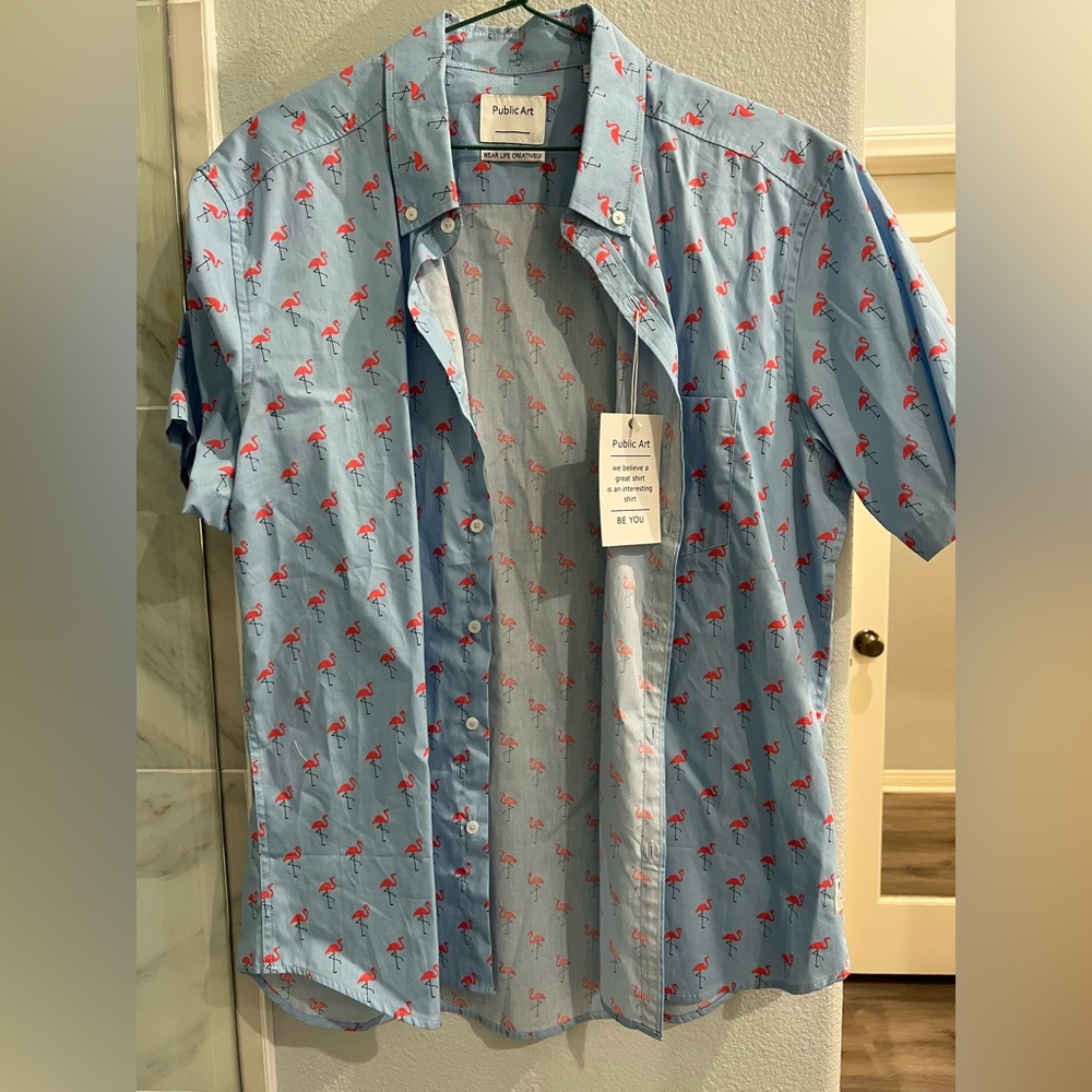 Men short sleeve shirt